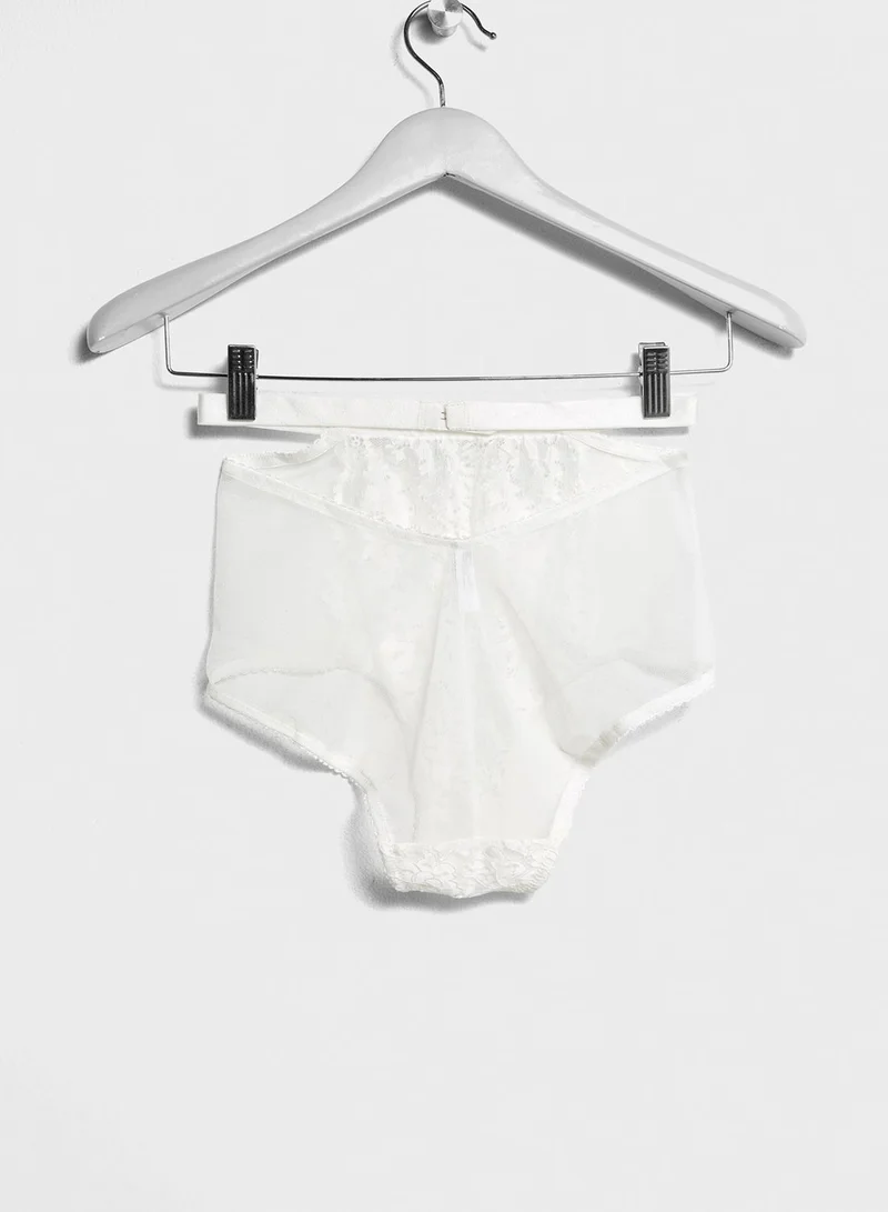 lonely High Waist Lace Brief