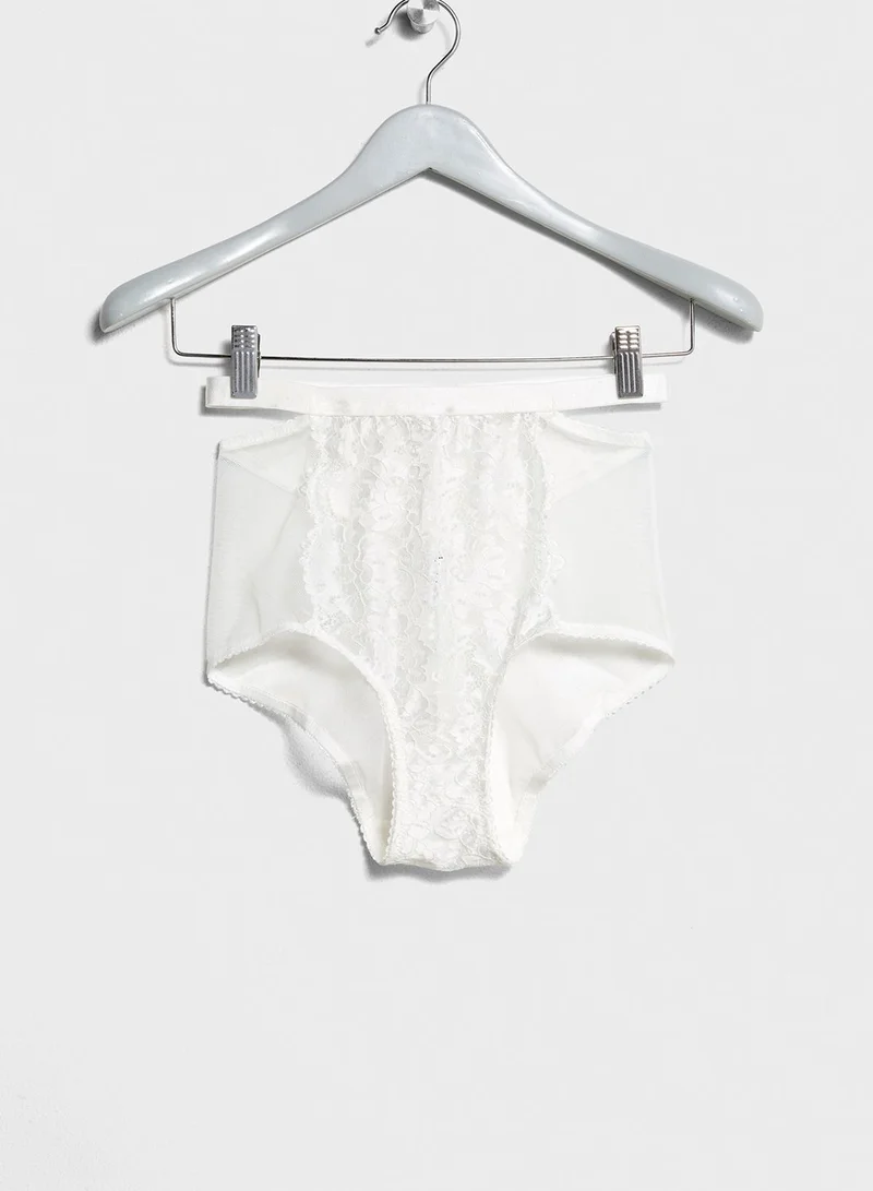 lonely High Waist Lace Brief