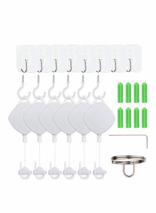 VR Cable Management System,Retractable Ceiling Pulley System for Oculus,for Meta Quest,for Quest 2/Rift/Rift S,for HTC Vive,for Vive Pro,for Valve Index Link Cable for VR Accessories-6PCS - pzsku/ZB1EBD64553EA46335B20Z/45/_/1663761407/38a0b49b-9dab-4d94-864a-4d2495cce589