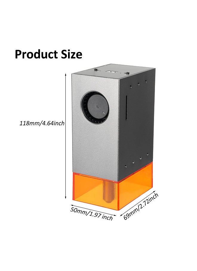 Generic 40W Alloy Laser Module Laser Engraving Module Laser Head Module Built-in Air Pump with Air Auxiliary Function  - Image 2