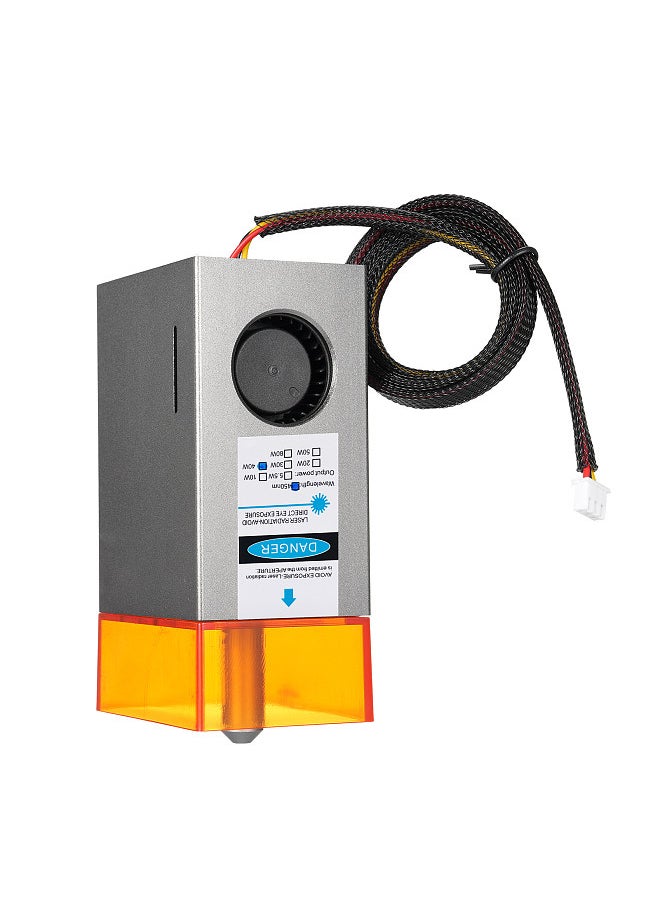 Generic 40W Alloy Laser Module Laser Engraving Module Laser Head Module Built-in Air Pump with Air Auxiliary Function  - Image 5