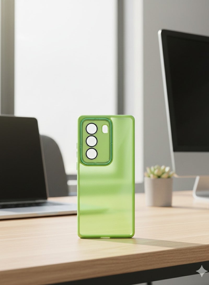 Grace Matte Translucent Shockproof Case with Camera Lens Protection - Protective cover For Infinix Hot 50 Pro plus - Image 1