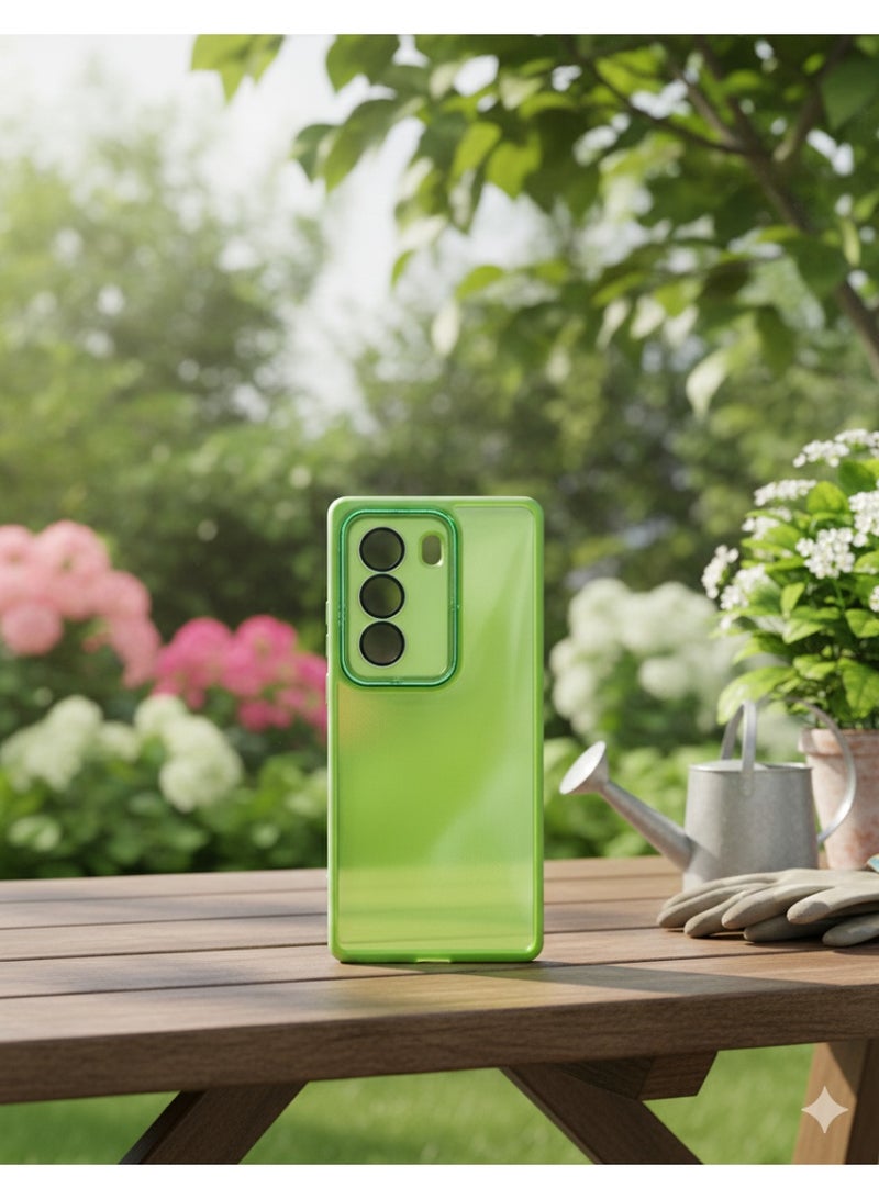 Grace Matte Translucent Shockproof Case with Camera Lens Protection - Protective cover For Infinix Hot 50 Pro plus - Image 2