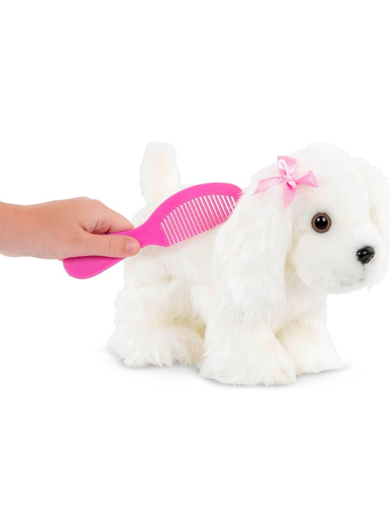 Plush Dog Toy with Carrying Case - Plush Dog for Kids Ages 3 and Up - Image 1
