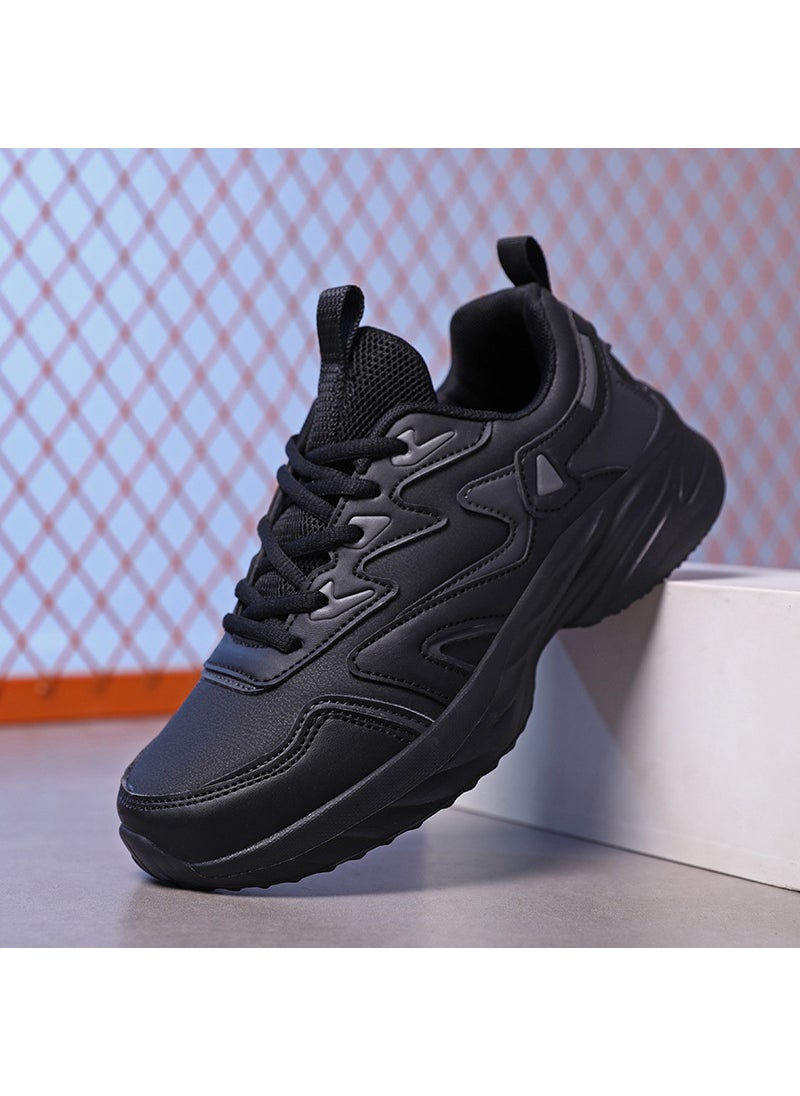 Generic Wholesale Womens Sneakers Autumn Waterproof Casual Running Shoes 9822 Black 