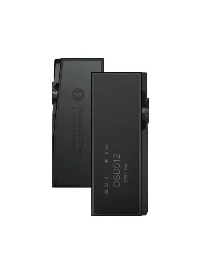 آي باسو iBasso Dc07 Pro Portable USB DAC Headphone Amplifier Cs43131 Chip 4.4mm for Iem, Black - Image 3