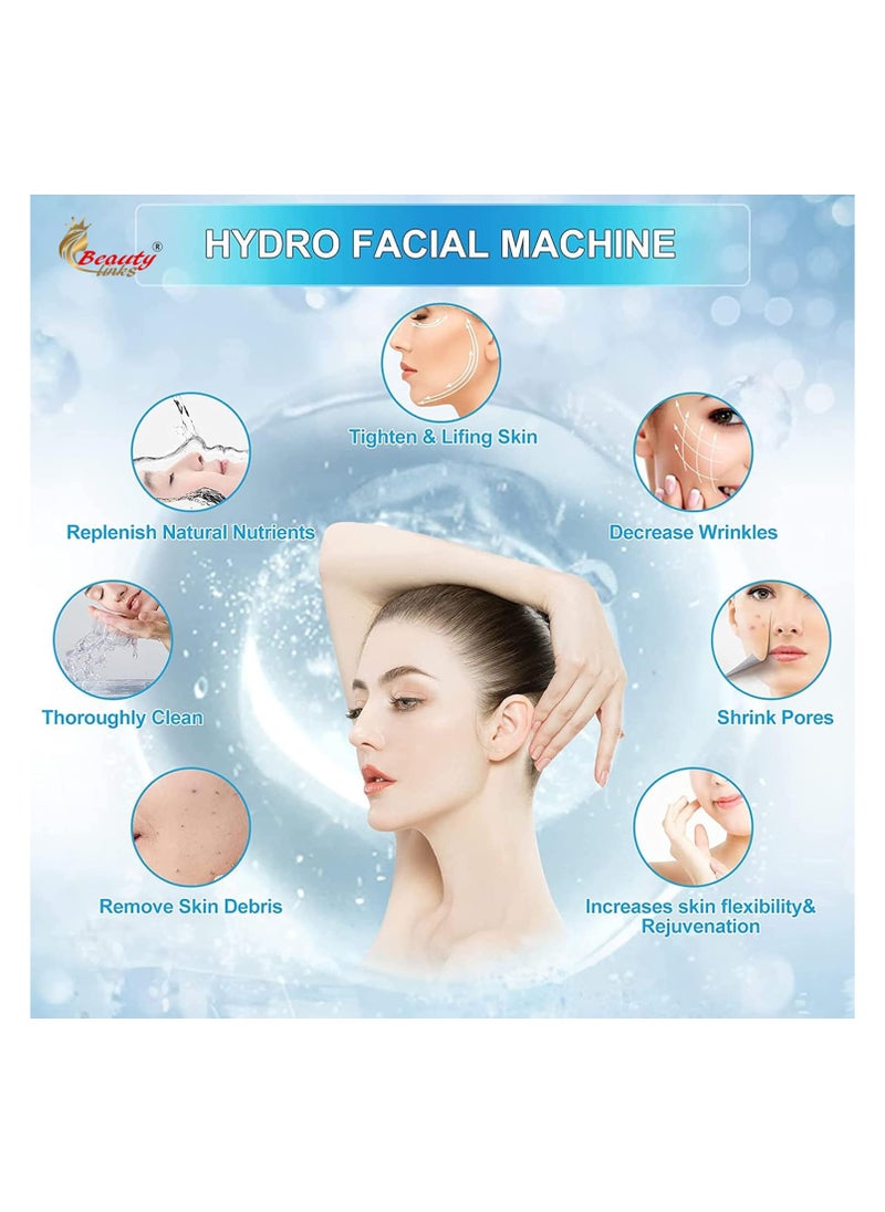 Beauty links Hydrafacial Hydrogen Oxygen Facial Machine 7 in 1  - Image 2