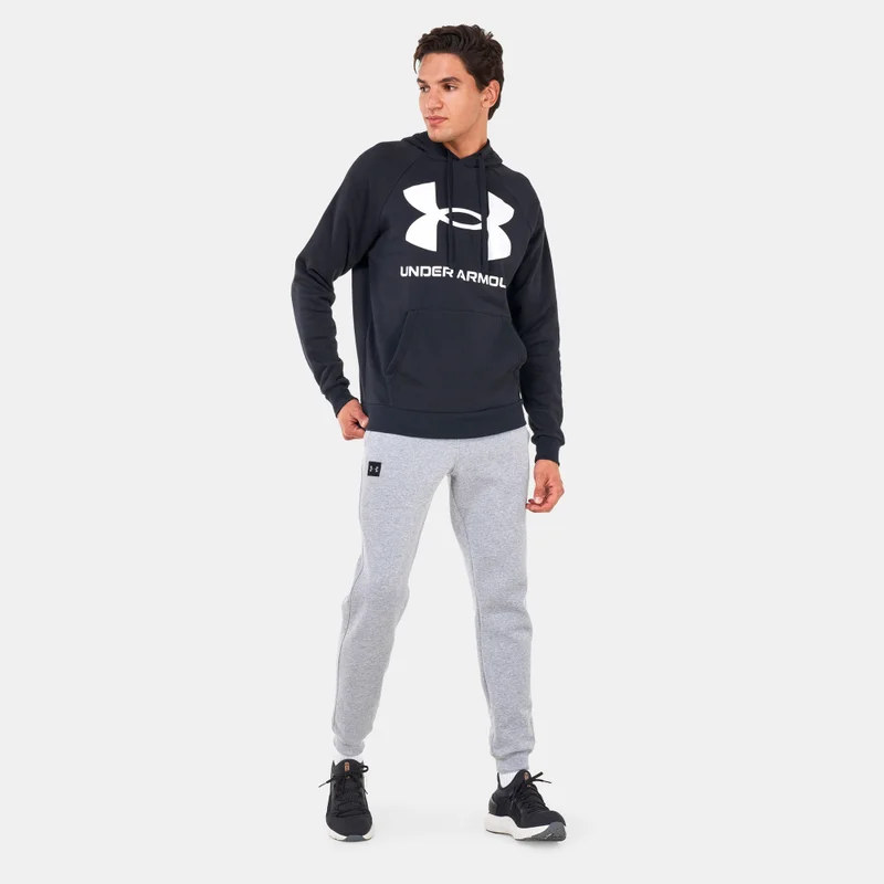 UNDER ARMOUR Men's UA Rival Fleece Big Logo Hoodie