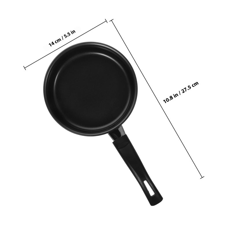 2Pcs 14cm Non Stick Mini Omelet Frying Pan For Home Kitchen Cooking - Image 3