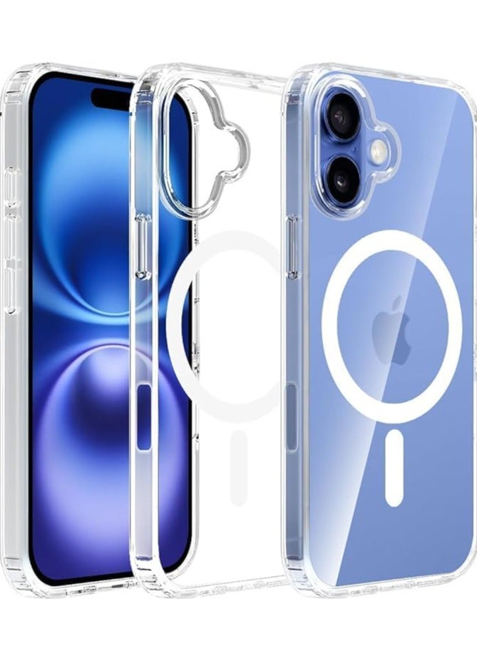 ELTRAZONE iPhone 16 Magnetic Case - Stylish Clear Back with Enhanced Scratch Resistance - Image 1