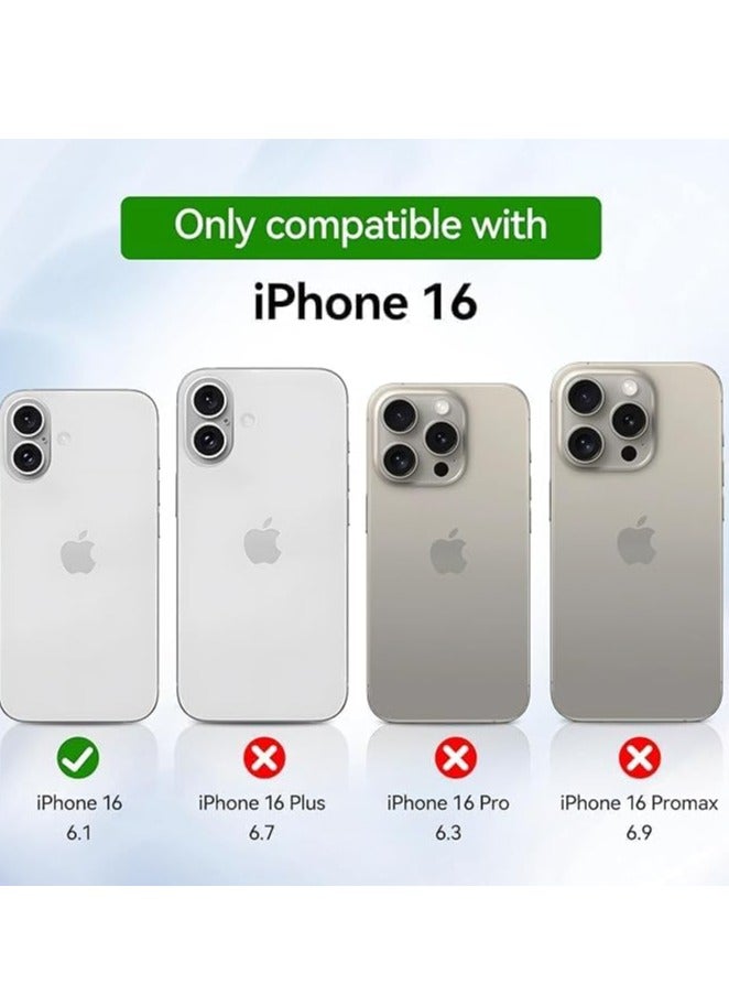 ELTRAZONE iPhone 16 Magnetic Case - Stylish Clear Back with Enhanced Scratch Resistance - Image 2