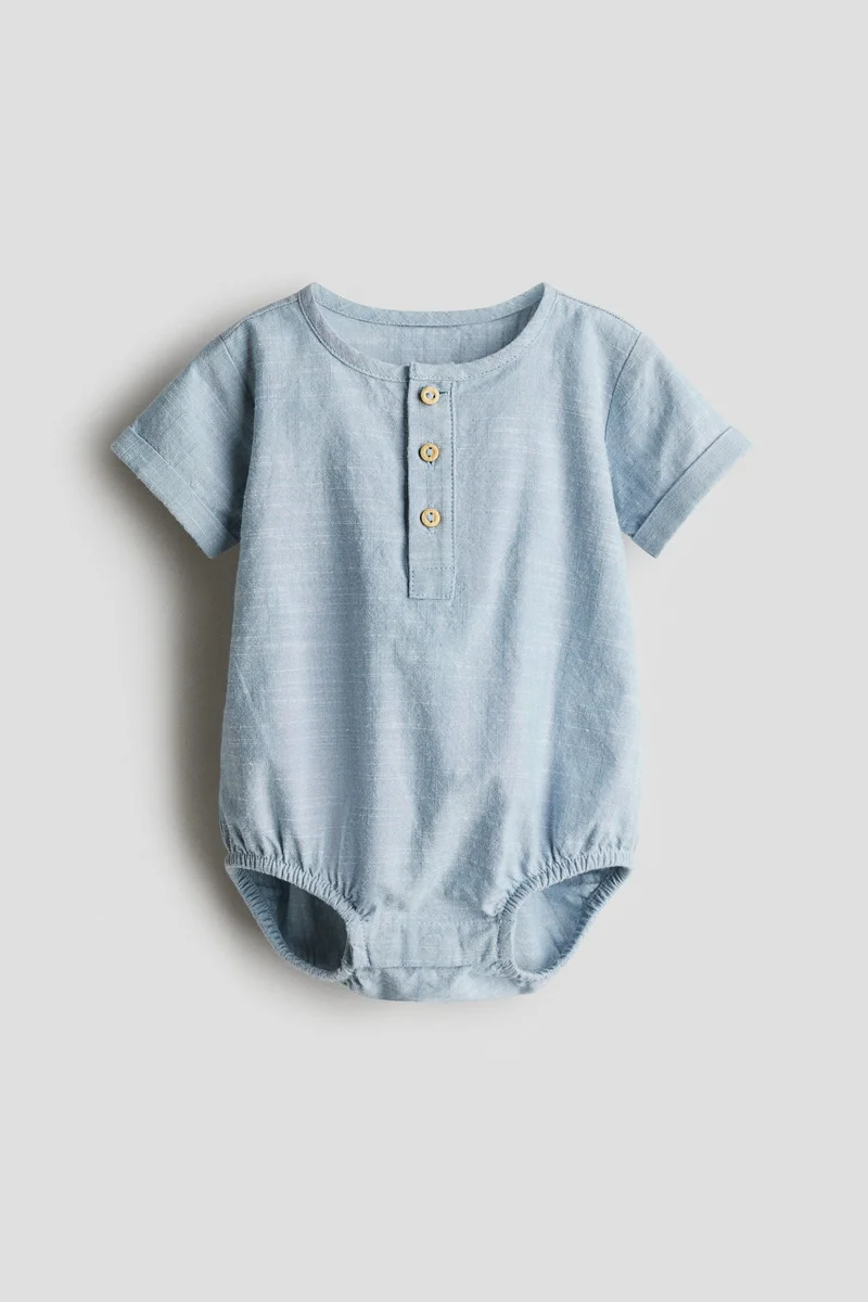 H&M Cotton romper suit