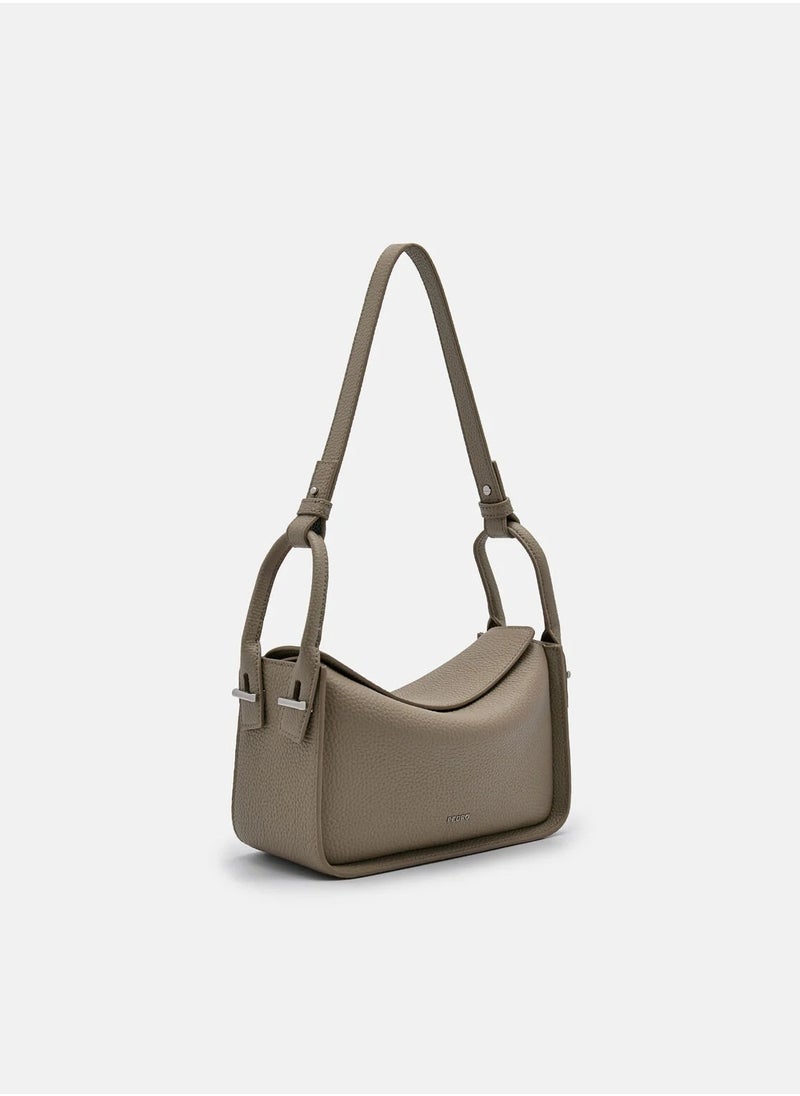 Pedro - Pedro Demi Leather Shoulder Bag Handbag Crossbody Bag - Image 1