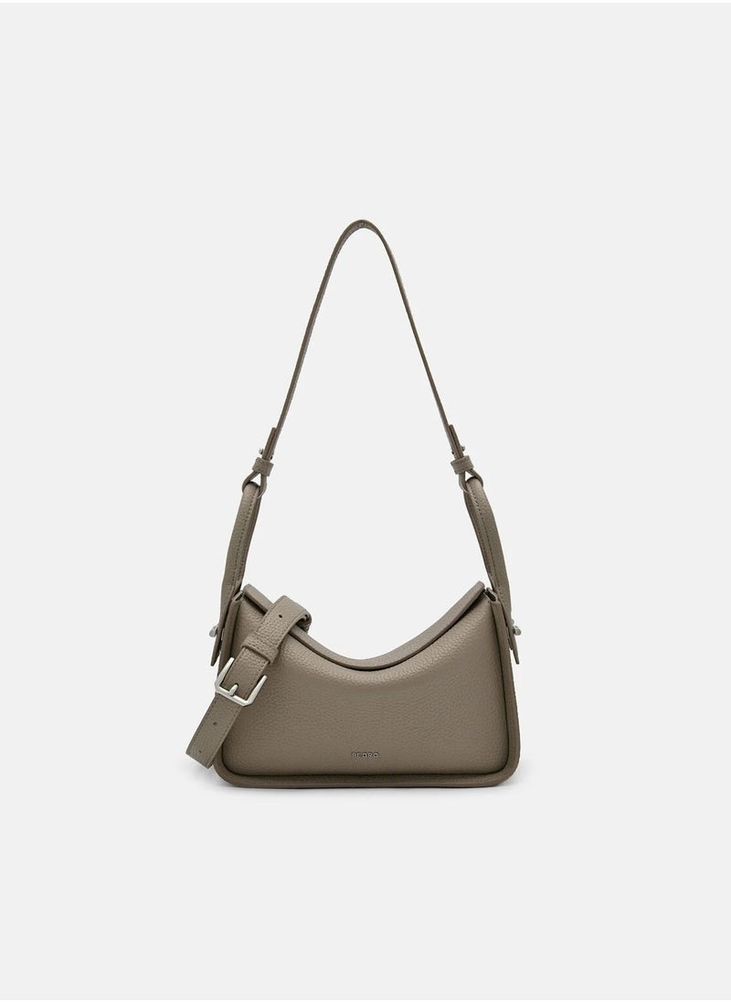 Pedro - Pedro Demi Leather Shoulder Bag Handbag Crossbody Bag - Image 1