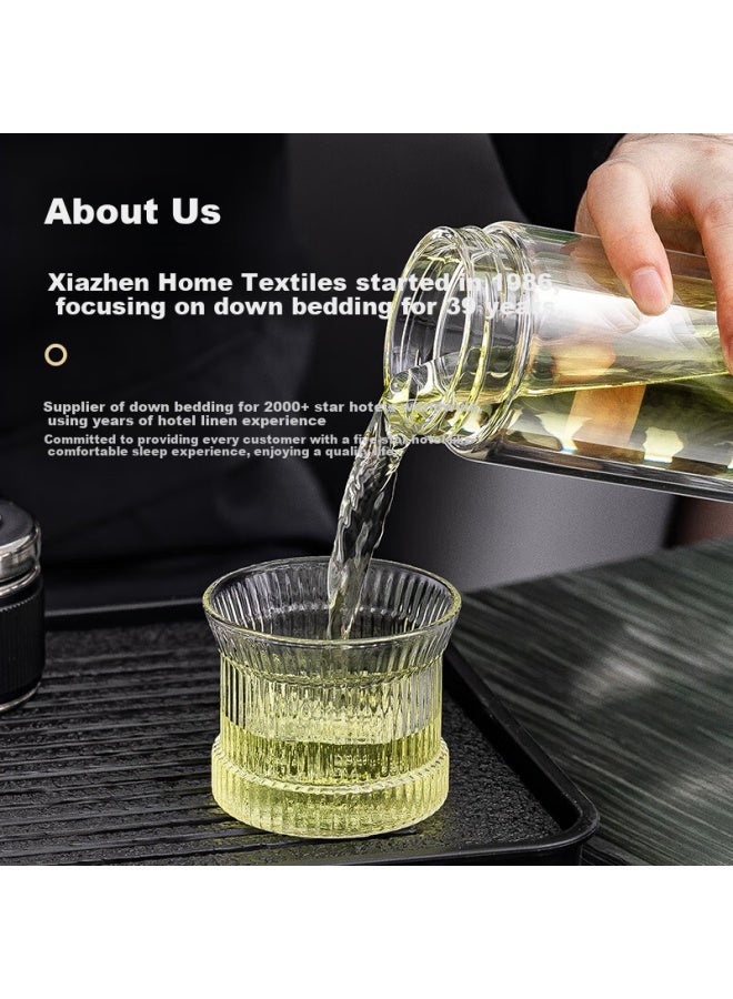 Cille Glass Tea Separation Cup Men's Tea Brewing Cup Gift High Borosilicate Double-layer Business Tea Cup - Image 4