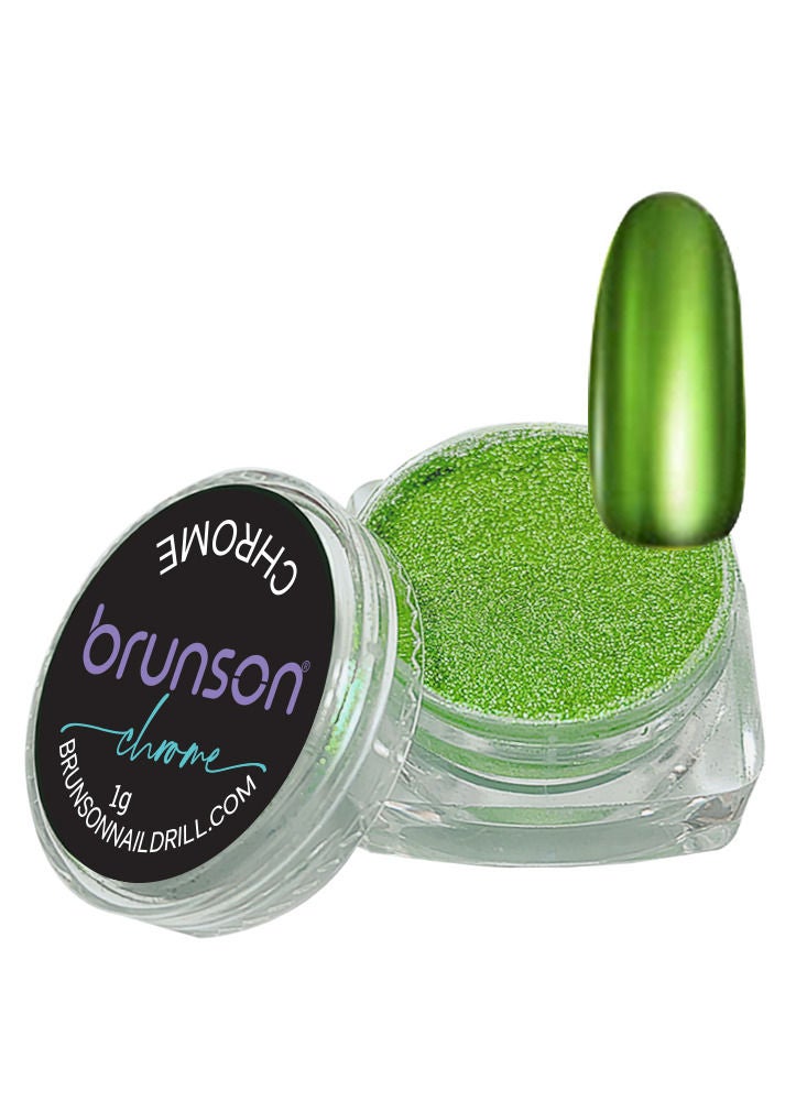 بودرة أظافر معدنية كروم بتأثير مرآة هولوجرافية فن الأظافر مانيكير صبغة JM-04