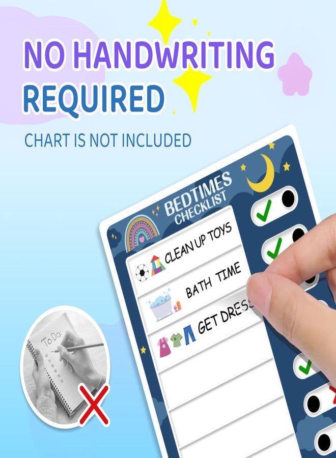CustomMaster Routine Stickers Chore Stickers for Kids Chore Chart Routine Chart Reward Chart - Image 3