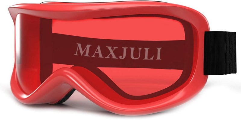 MAXJULI Kids Ski Goggles - Helmet Compatible Snow Goggles for Baby &Toddler with 100% UV Protection Age 0-4 4301 - Image 1