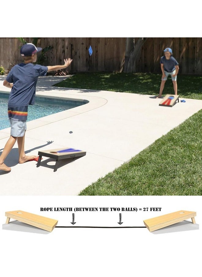DBlosp Cornhole Boards Distance Setup Tool, Cornhole Game Measuring Device, Accessories for Corn Hole Boards (Regulation 27-Foot Distance)  - Image 2