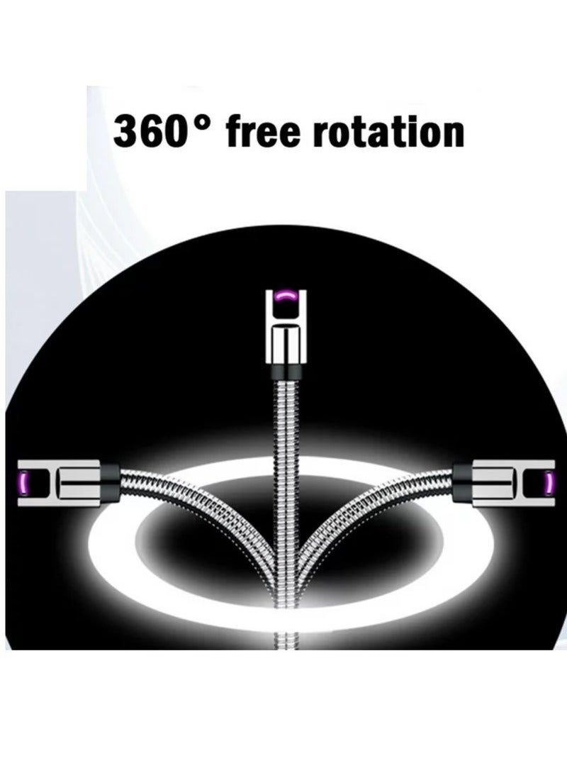 HAVEN Rechargeable Flameless USB Lighter – Windproof Flexible Neck Lighter for Candles, Kitchen & Outdoor Use  - Image 4