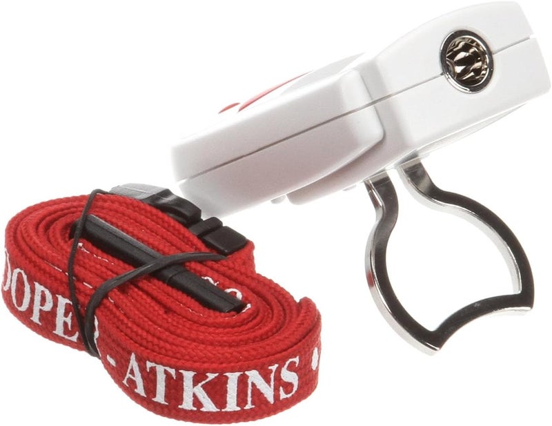 cooper مقياس حرارة الأشعة تحت الحمراء المصغر Cooper Atkins 470 من 27 إلى 428 فهرنهايت ومن 32 إلى 220 درجة مئوية يتضمن حلقة مفاتيح وحبل عنق 11 بصري - Image 2