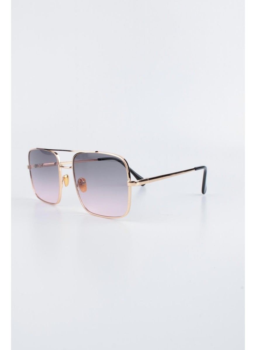 Silvio Monetti Unisex Black Gradient UV 400 Protection Sunglasses 23SM7032R03  - Image 2