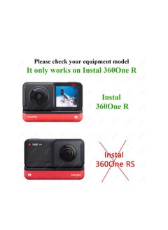 Y&D Dive Case, KASTWAVE for Insta360 ONE R 360 Degree Action Camera, Waterproof Housing Underwater Diving Shell 45M/148FT with Thumbscrew Accessory - Anti-Fog Insert Kits  - Image 3