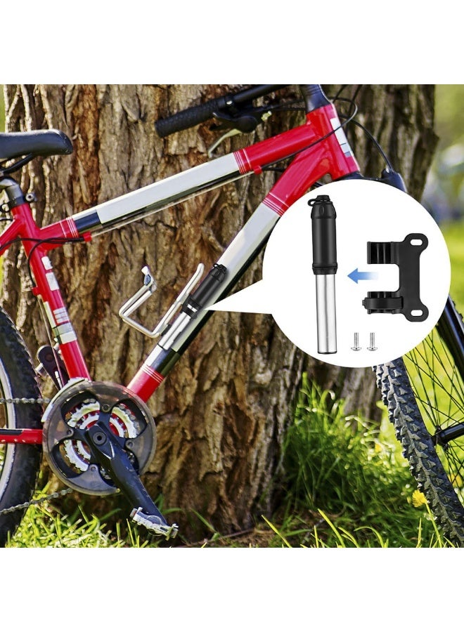 Generic Mini Bike Tire Pump, Portable Frame Mount Inflator for Bicycle and Ball  - Image 5