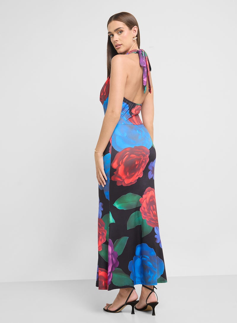 جينجر فستان بطبعة زهور - Image 2