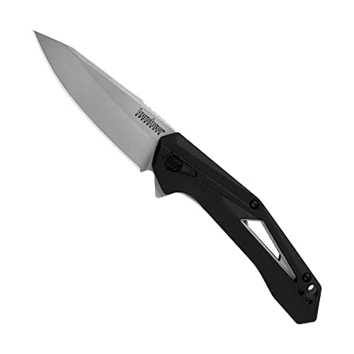 Kershaw Airlock Assisted Opening Knife Black FRN (3" Bead Blast) 1385 - Image 3