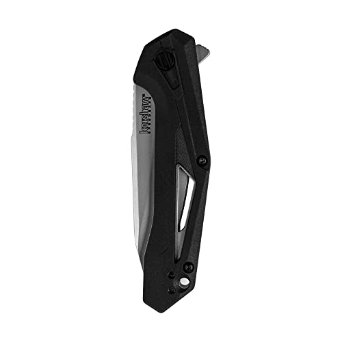 Kershaw Airlock Assisted Opening Knife Black FRN (3" Bead Blast) 1385 - Image 5