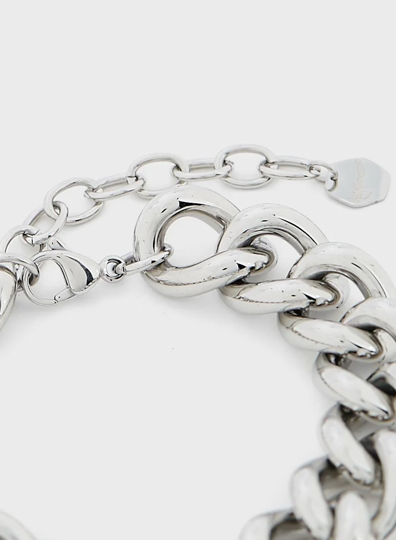 Lady Mauve Ceres Chunky Chain Bracelet