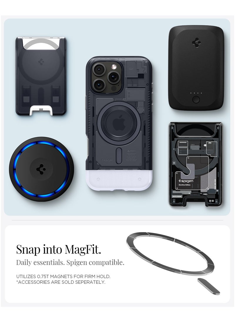 غطاء حماية كلاسيكي C1 MagFit لهاتف iPhone 16 Pro MAX مزود بتقنية MagSafe & Extreme Protection - جرافيت
