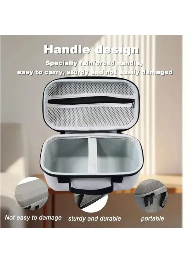 Gray EVA Hard Shell Storage Case For HY300 Pro Projector Durable Travel Organizer - Image 1
