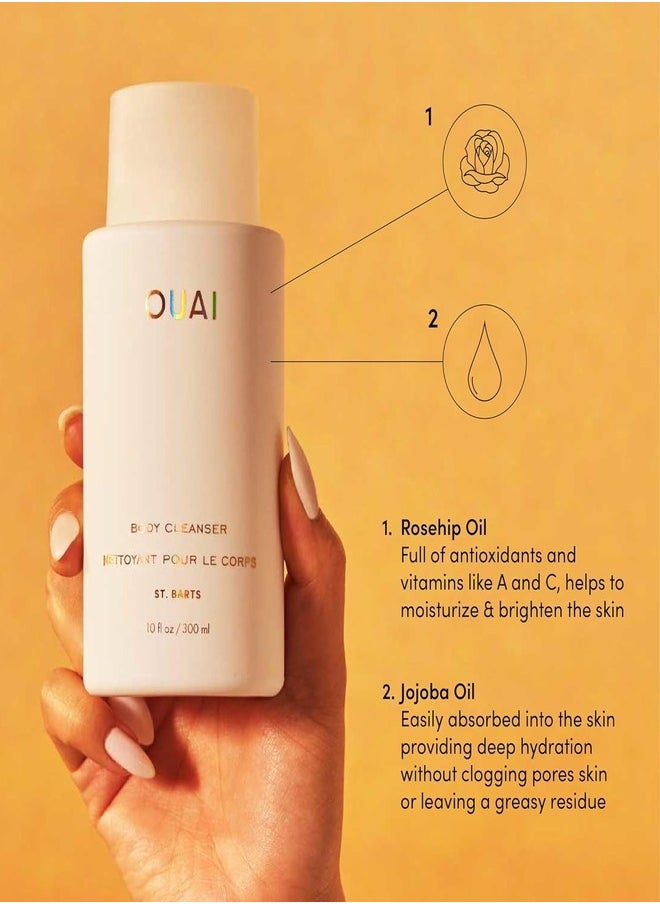 Ouai - OUAI Body Cleanser St. Barts 300ml - Luxurious Tropical Scented Shower Gel - Image 1