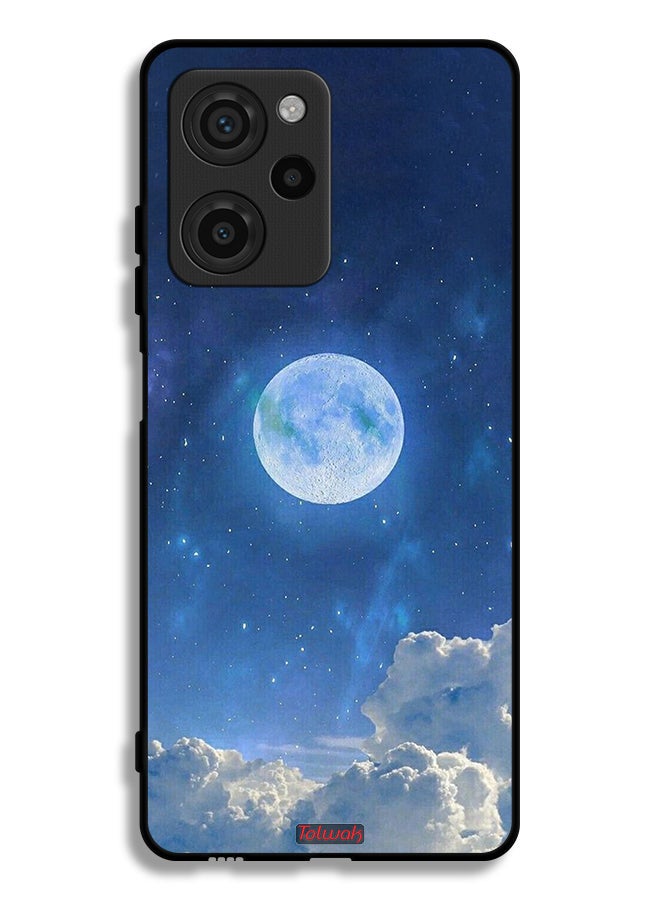 Tolwak Xiaomi Poco X5 Pro Protective Case Cover Moon Clouds - Image 2