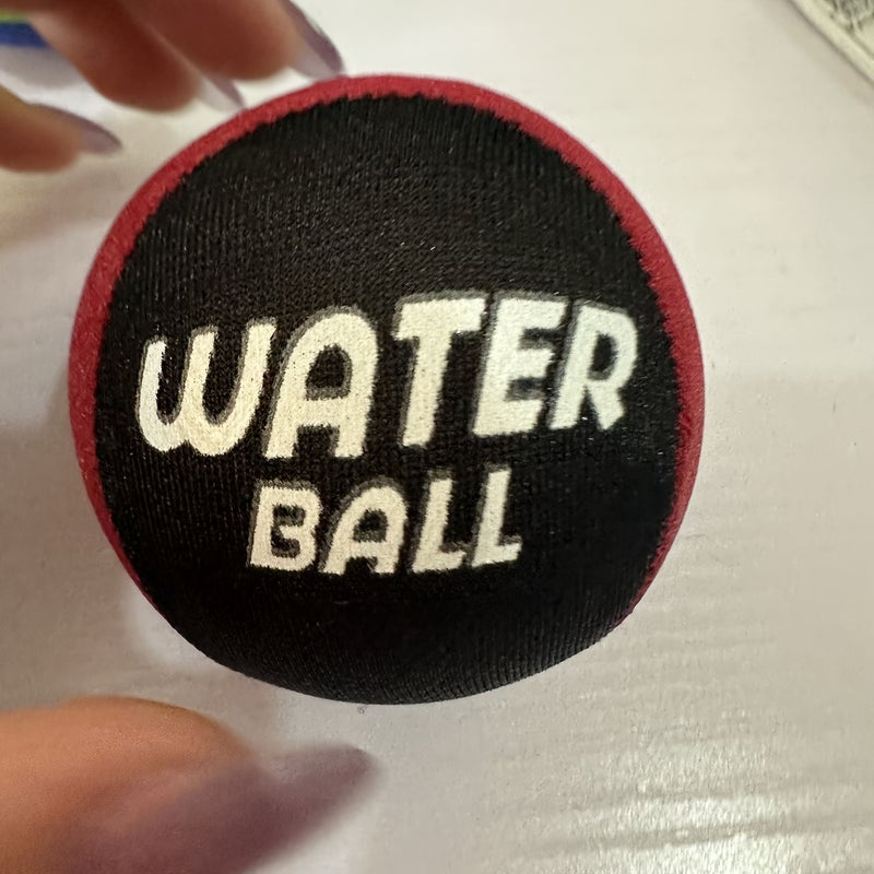 New Durable TPR Water Displacement Beach Ball Red And Black 1pc Soft Elastic Pool Ball Suitable for Swimming Beach Outdoor Activities Color Coded Segmentation for Easy Identification - Image 5