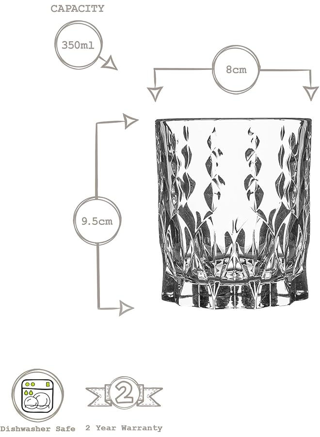 RCR 6 Drinks Glasses Marilyn - Image 3