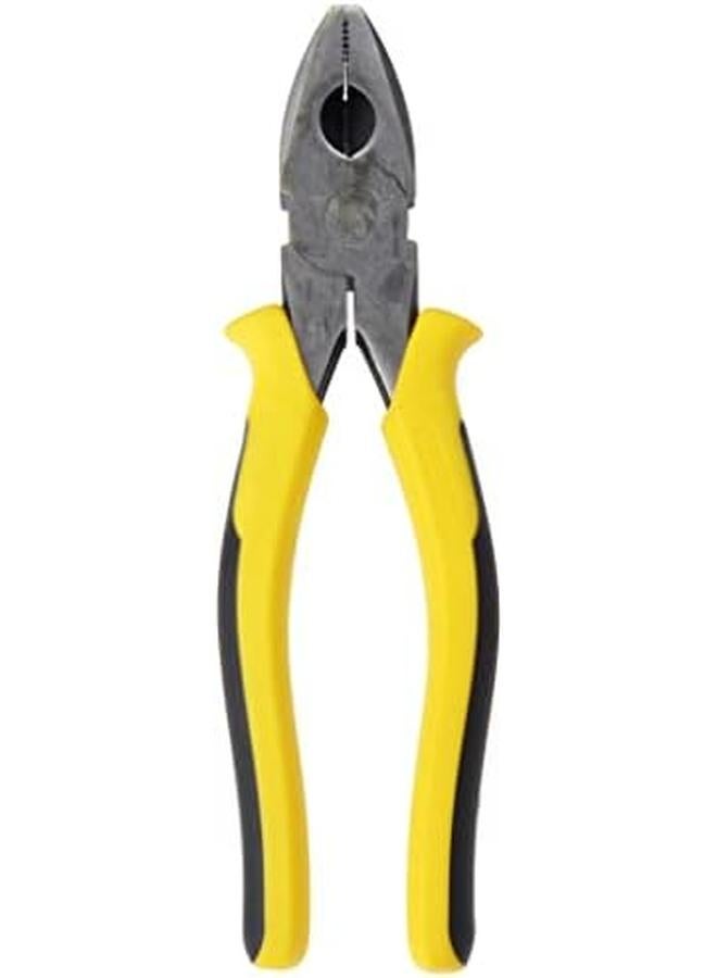 Stanley 0 84 056 Dynagrip Combination Plier 200Mm Yellow - Image 2