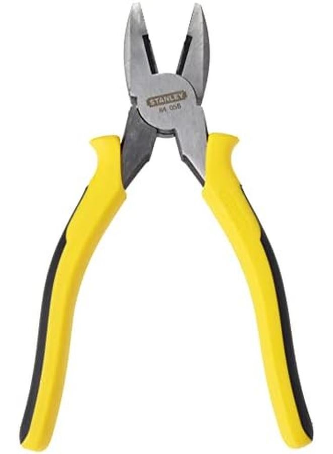 Stanley 0 84 056 Dynagrip Combination Plier 200Mm Yellow - Image 3
