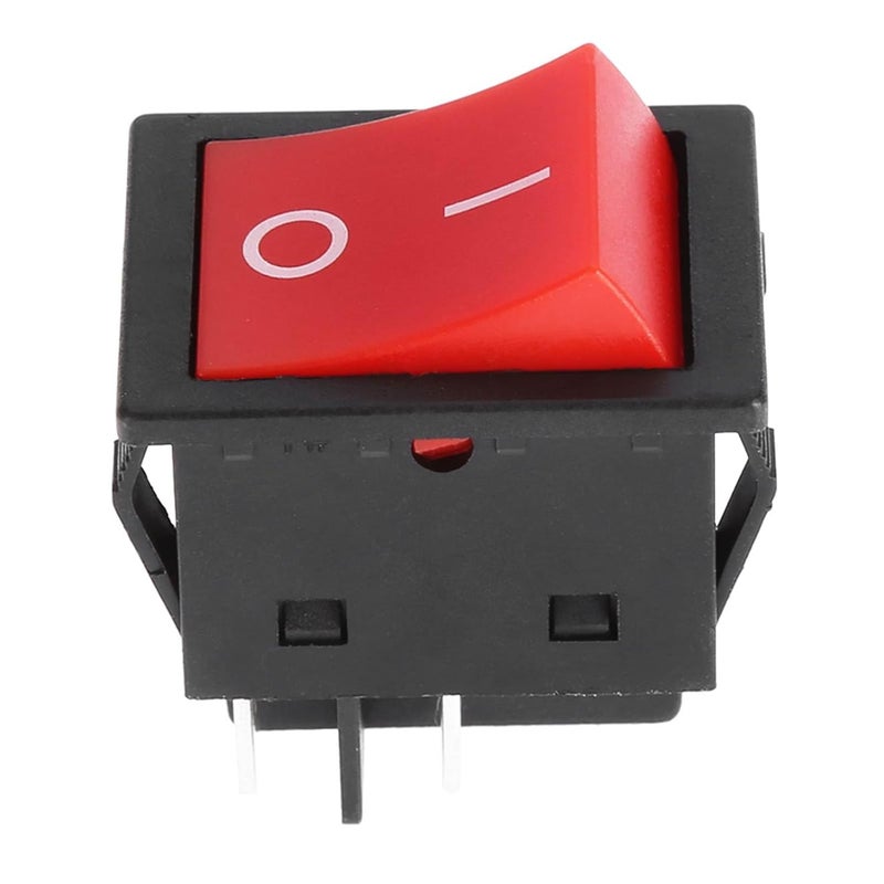 Stable 30A 4 Pin ON OFF Boat Rocker Switch With Insulated Plastic Shell 1pcs - Image 1