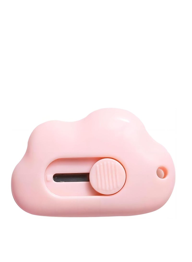 Cool Baby COOLBABY 2pcs Mini Small Utility Knives Stationery Office Students Dismantling Express Cutter(pink)  - Image 1