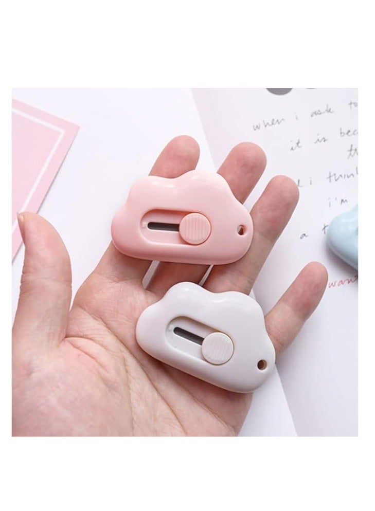 Cool Baby COOLBABY 2pcs Mini Small Utility Knives Stationery Office Students Dismantling Express Cutter(pink)  - Image 5