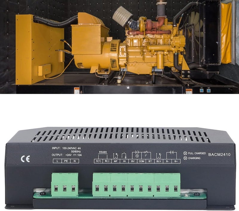 أنجريك Generator Battery Charger, Practical 340W Stainless Steel Battery Charger for Factory - Image 3