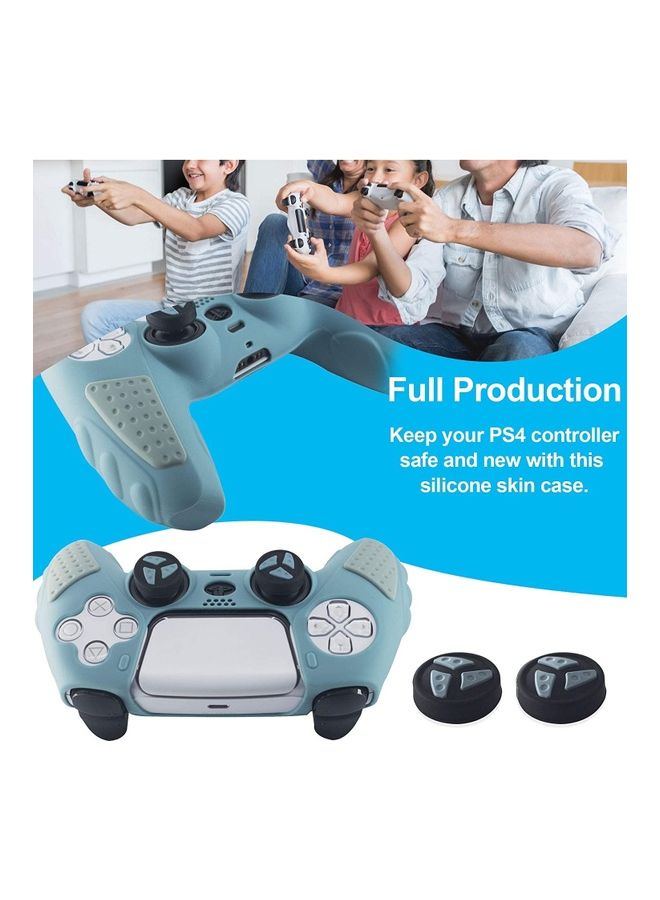 Silicone Grip Protector Rubber Case Cover Set for PS5 Controller - Image 4