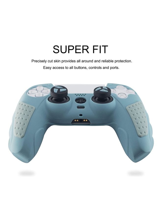 Silicone Grip Protector Rubber Case Cover Set for PS5 Controller - Image 5