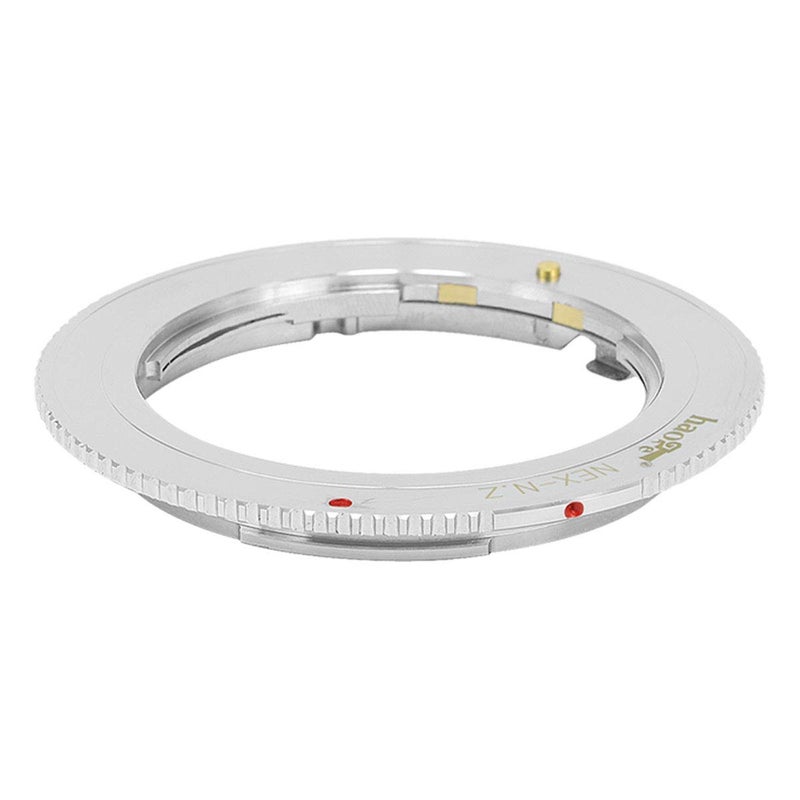 Haoge Manual Lens Mount Adapter for Sony E Mount Lens to Nikon Z Mount Mirrorless Camera Such as Z7II Z6ii Z6 Z7 Z50 - Image 2