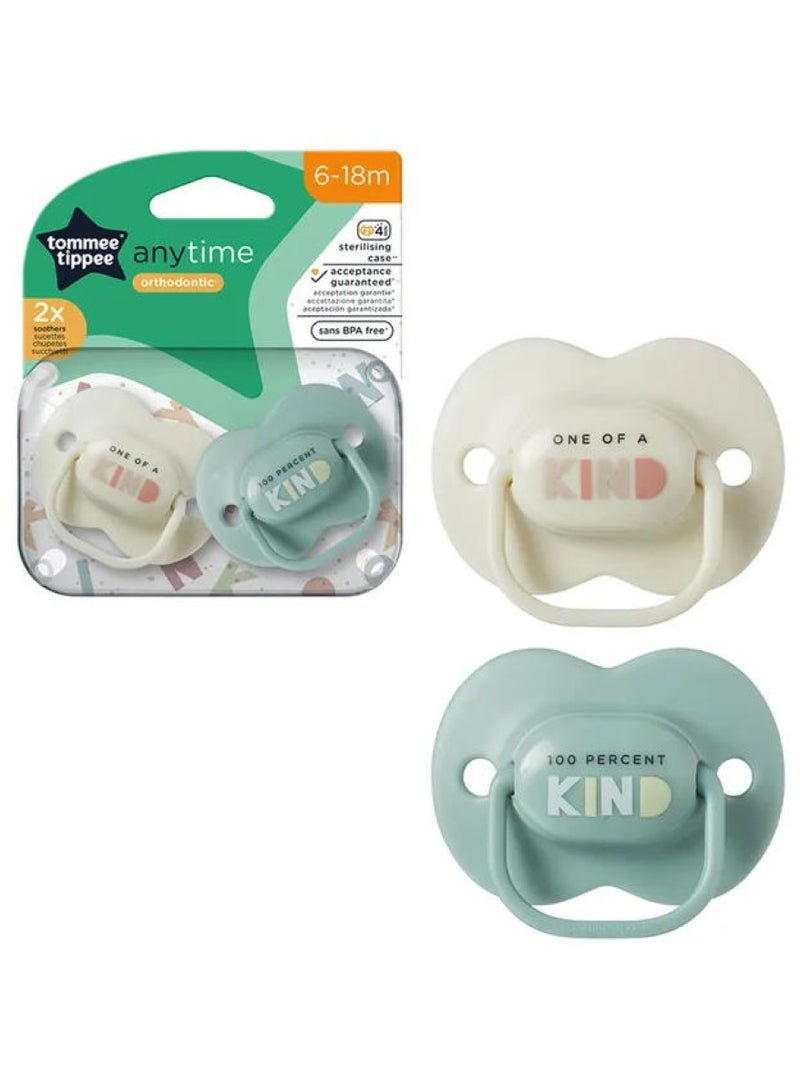 tommee tippee Anytime Soother 6-18 Months - Image 3