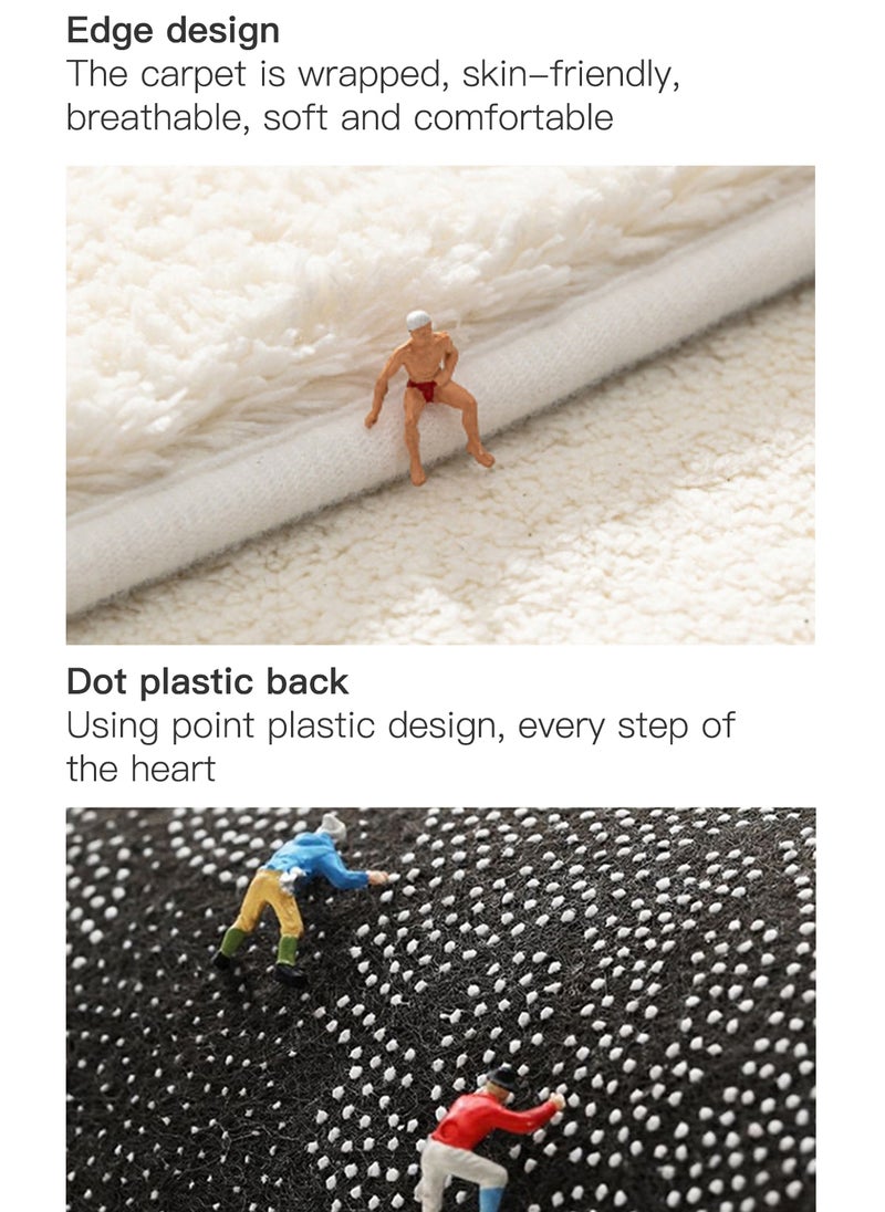 Sharpdo Modern Minimalist Style Living Room is Fully Covered Thickened Carpet - Image 4