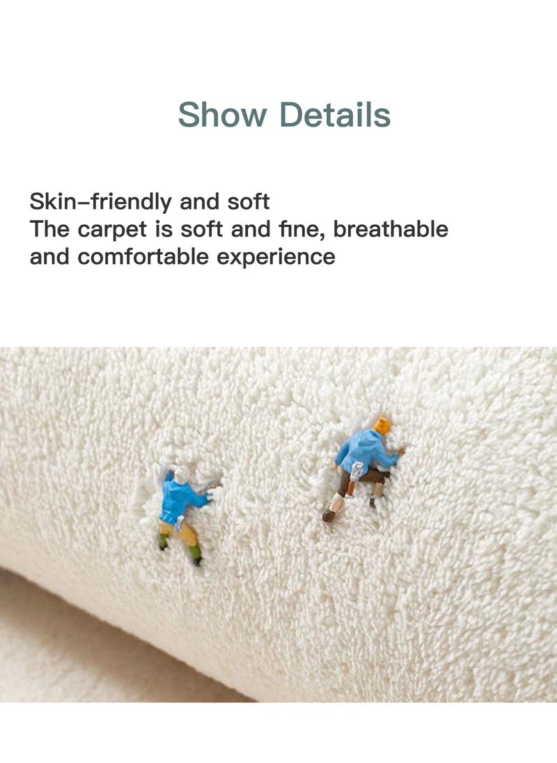 Sharpdo Modern Minimalist Style Living Room is Fully Covered Thickened Carpet - Image 5